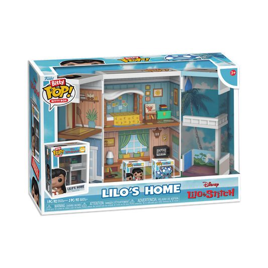 Funko Bitty Boxes: Lilo y Stitch - Casa de Lilo