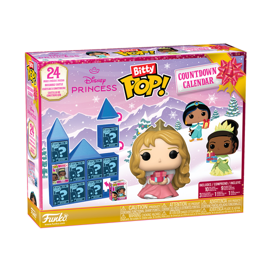 Funko Bitty Pop Countdown Calendar: Disney Princesas 24 Dias Navidad 2025