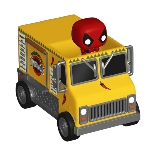 Funko Bitty Pop Ride: Marvel - Deadpool Con Carro De Chimichangas