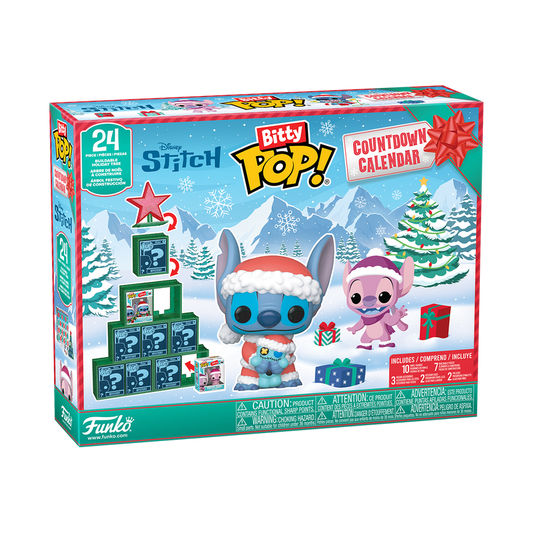 Funko Bitty Pop Countdown Calendar: Lilo y Stitch 24 Dias Navidad 2025