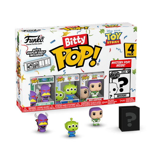 Funko Bitty Pop Disney Pixar Toy Story - Buzz Lightyear 4 pack