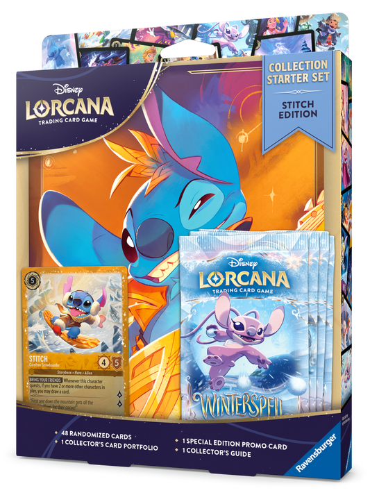 Lorcana Winterspell Collection Starter Set Stitch