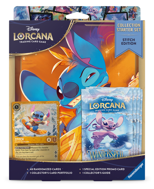 Lorcana Winterspell Collection Starter Set Stitch