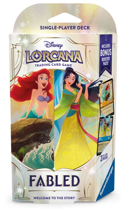 Lorcana Fabled - deck de inicio Princesas