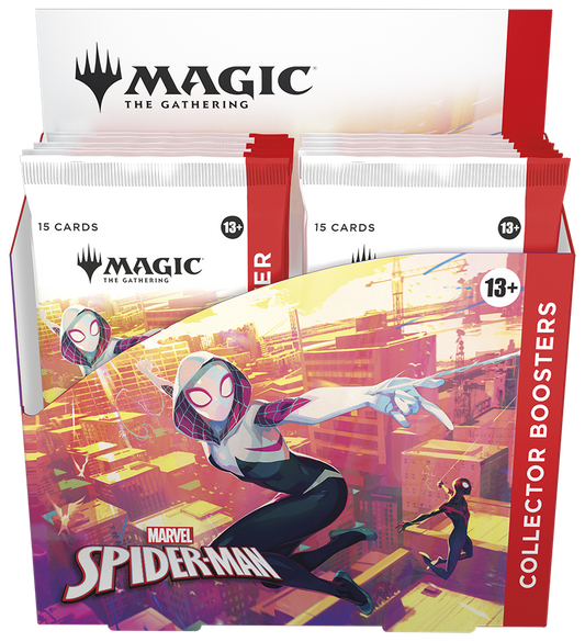 Magic The Gathering: Marvel Spider Man - Collector Booster En Ingles