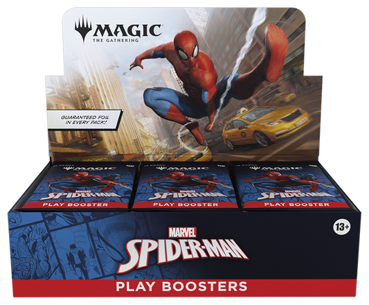 Magic The Gathering: Marvel Spider Man - Play Booster En Ingles (caja)