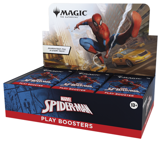 Magic The Gathering: Marvel Spider Man - Play Booster En Ingles (caja)