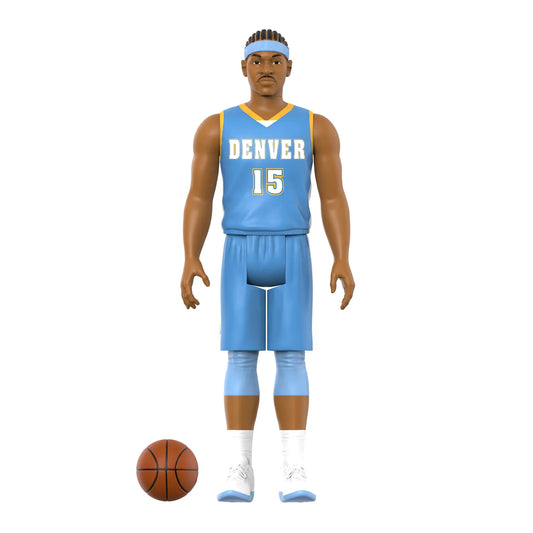 Super7 ReAction: NBA Hardwood Classics - Carmelo Anthony Nuggets