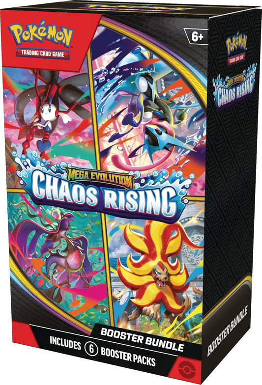 Pokemon TCG Mega Evolution Chaos Rising - Booster Bundle