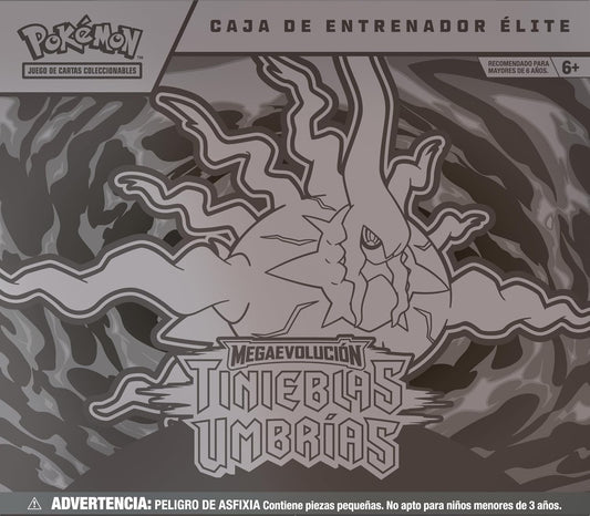 Pokemon TCG: Mega Evolucion Oscuridad Absoluta - Elite Trainer Box ESPAÑOL