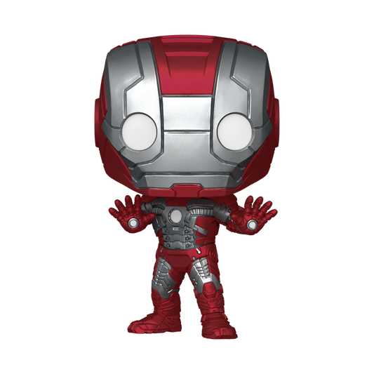 Funko Pop Marvel: Iron Man 2 - Iron Man Mark V Metalico