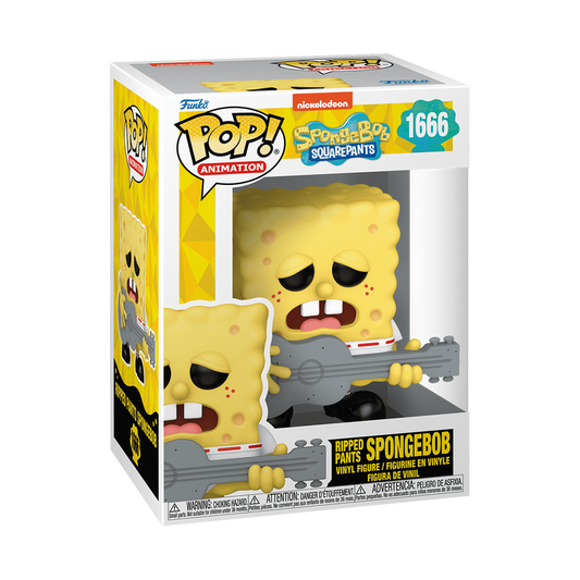 Funko Pop Bob Esponja 25 Aniversario - Bob Esponja con Guitarra