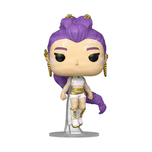 Funko Pop Animation: K Pop Demon Hunters - Rumi atuendo blanco