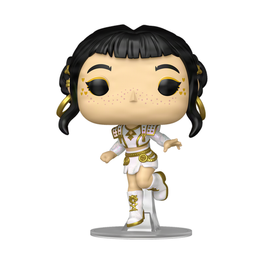 Funko Pop Animation: K Pop Demon Hunters - Zoey atuendo blanco