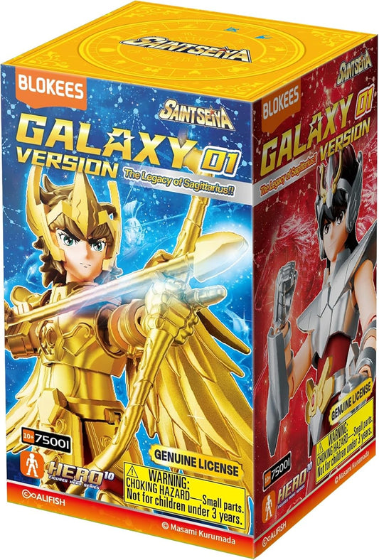 Blokees Saint Seiya Galaxy Series: 01 The Legacy of Sagittarius figura sorpresa