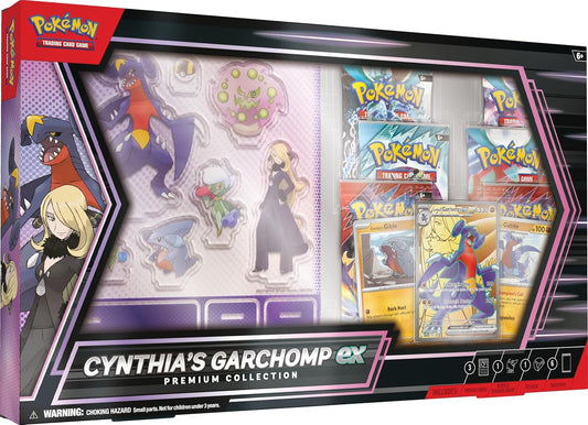 Pokémon TCG: Cynthias Garchomp ex Premium Collection en Inglés