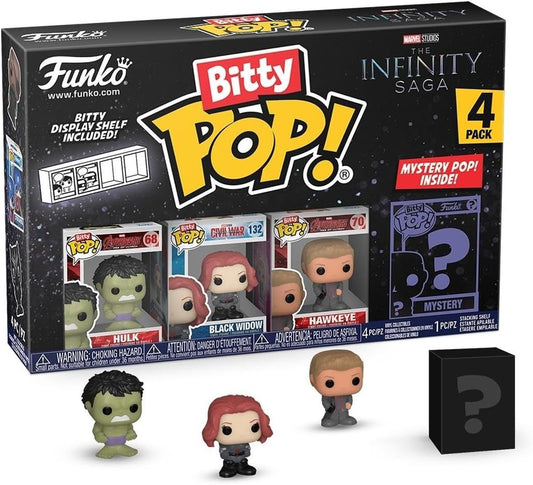 Funko Bitty Pop Marvel Infinity saga - Hulk 4 pack