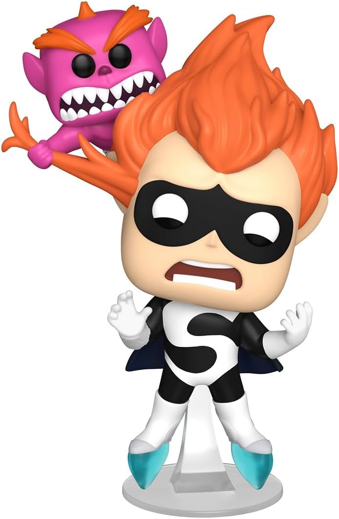 Funko Pop Premium: Pixar Los Increibles 20 Aniversario - Jack Jack y Syndrome Funko Pop Premium: Pixar Los Increibles 20 Aniversario - Jack Jack y Syndrome