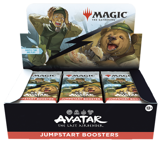 Magic the Gathering: Avatar the Last Airbender - Jumpstart Booster display en inglés