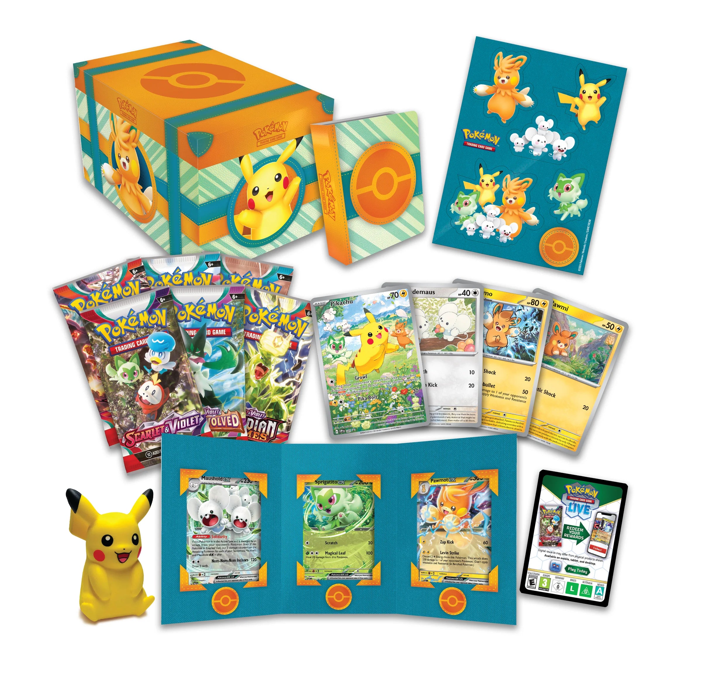 Pokemon TCG Scarlet & Violet: Paldea Adventure Chest En Ingles