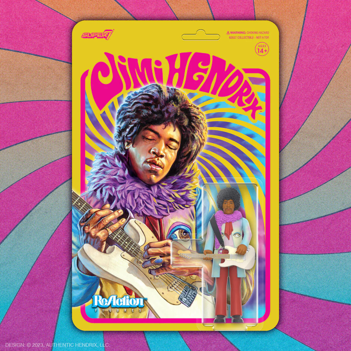 Super7 ReAction: Jimi Hendrix - Are You Experienced