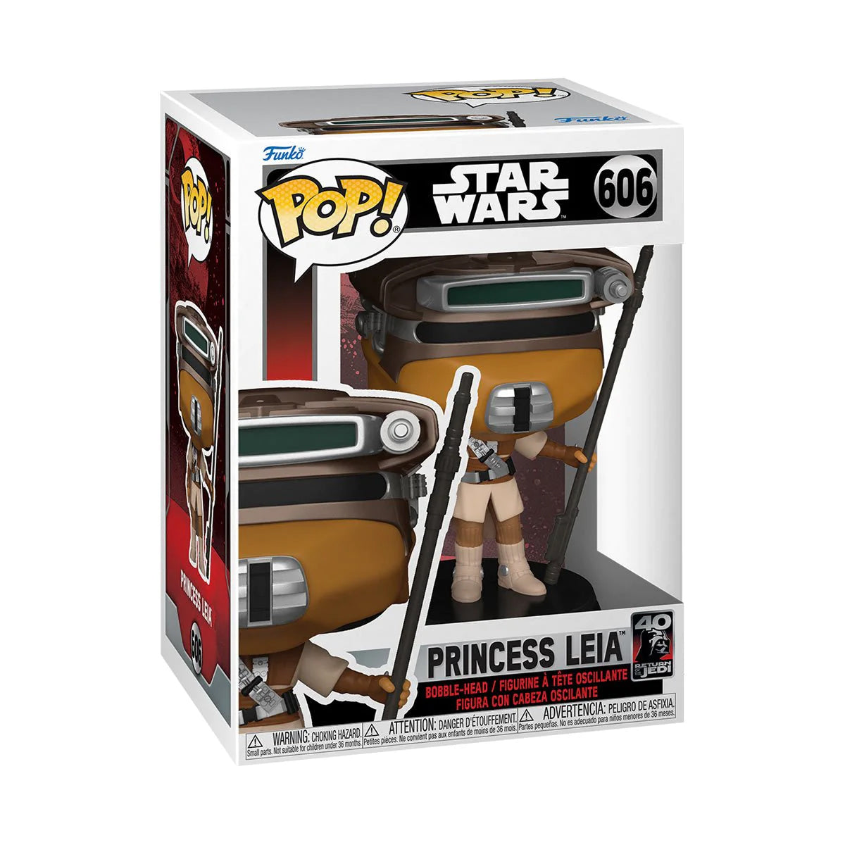 Funko Pop Star Wars: El Regreso del Jedi 40 Aniversario - Leia Boushh