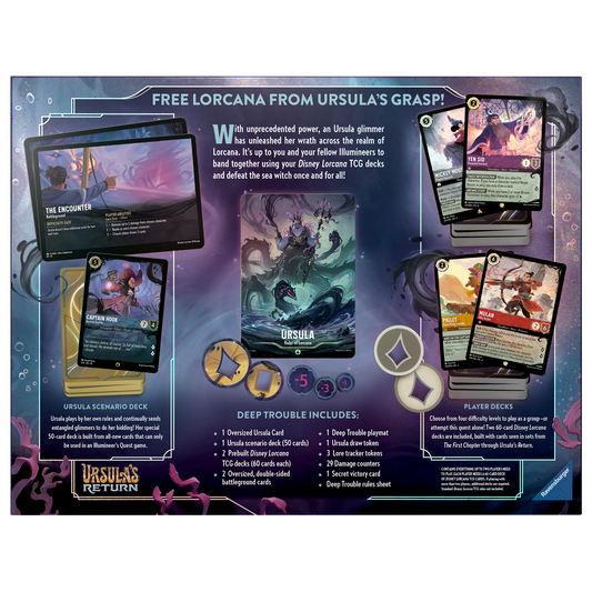 Lorcana: Ursula Return - Illumineers Quest Deep Trouble