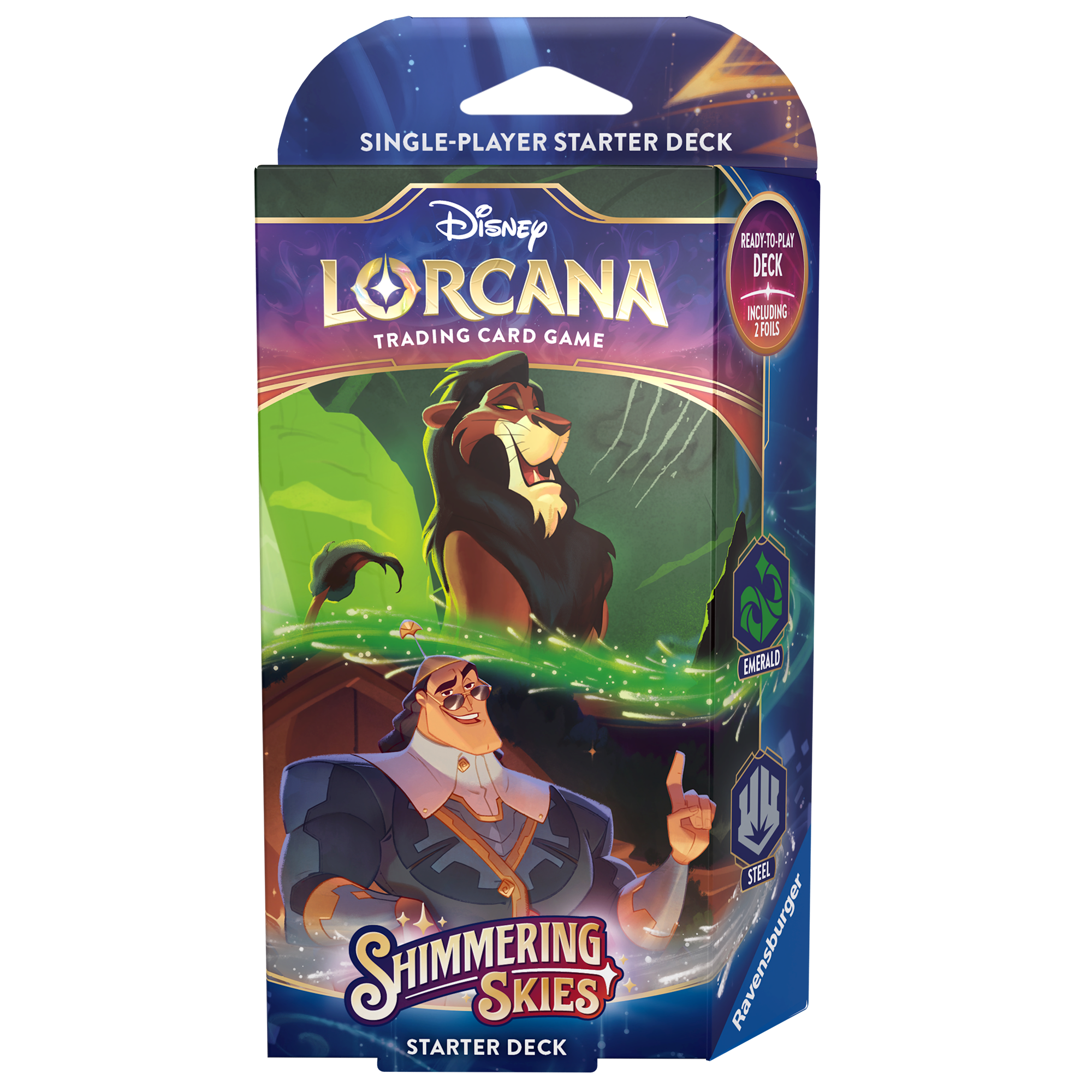 Lorcana Shimmering Skies - deck Emerald Steel