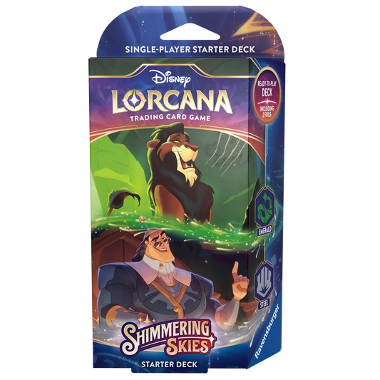 Lorcana Shimmering Skies - deck Emerald Steel