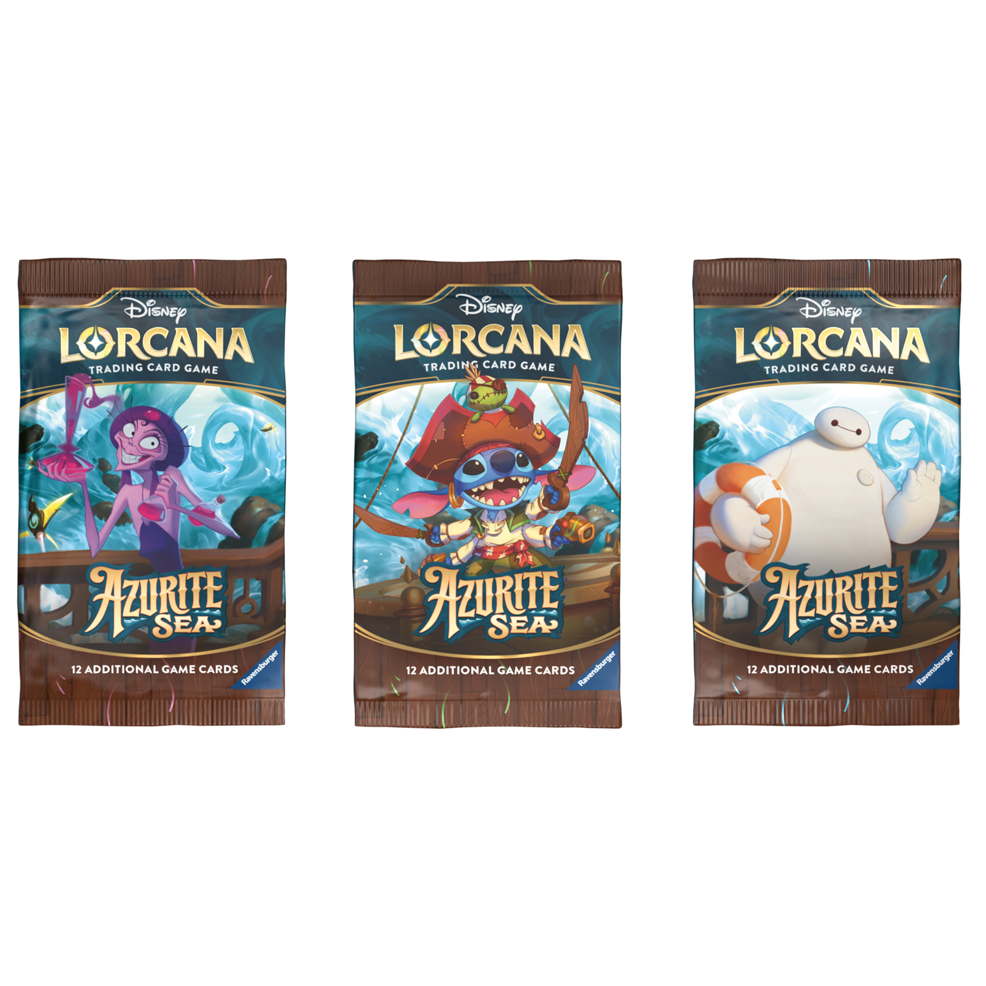 Lorcana Azurite Sea - Booster Display 24 pack en inglés