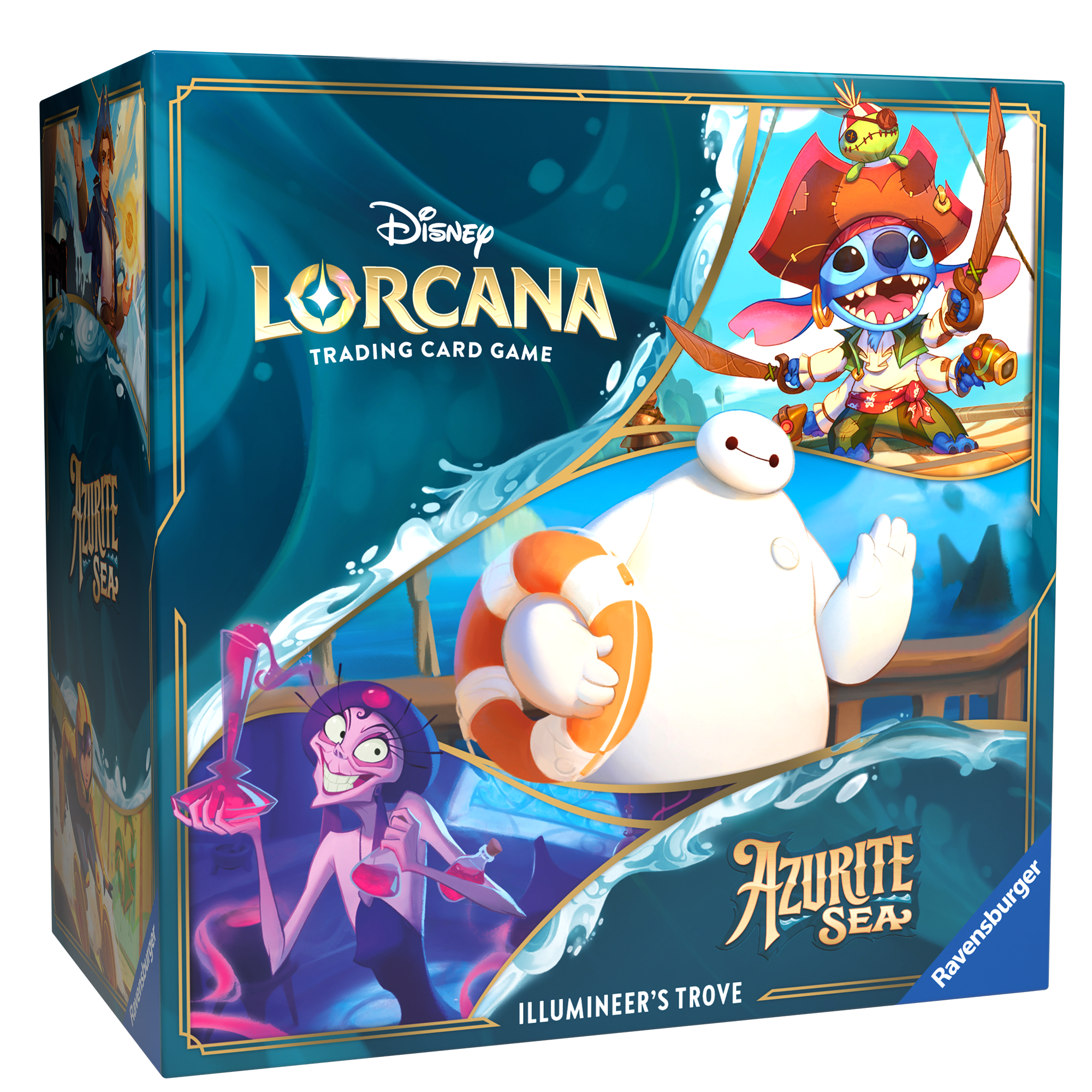 Lorcana Azurite Sea - Illumineers Trove en Inglés