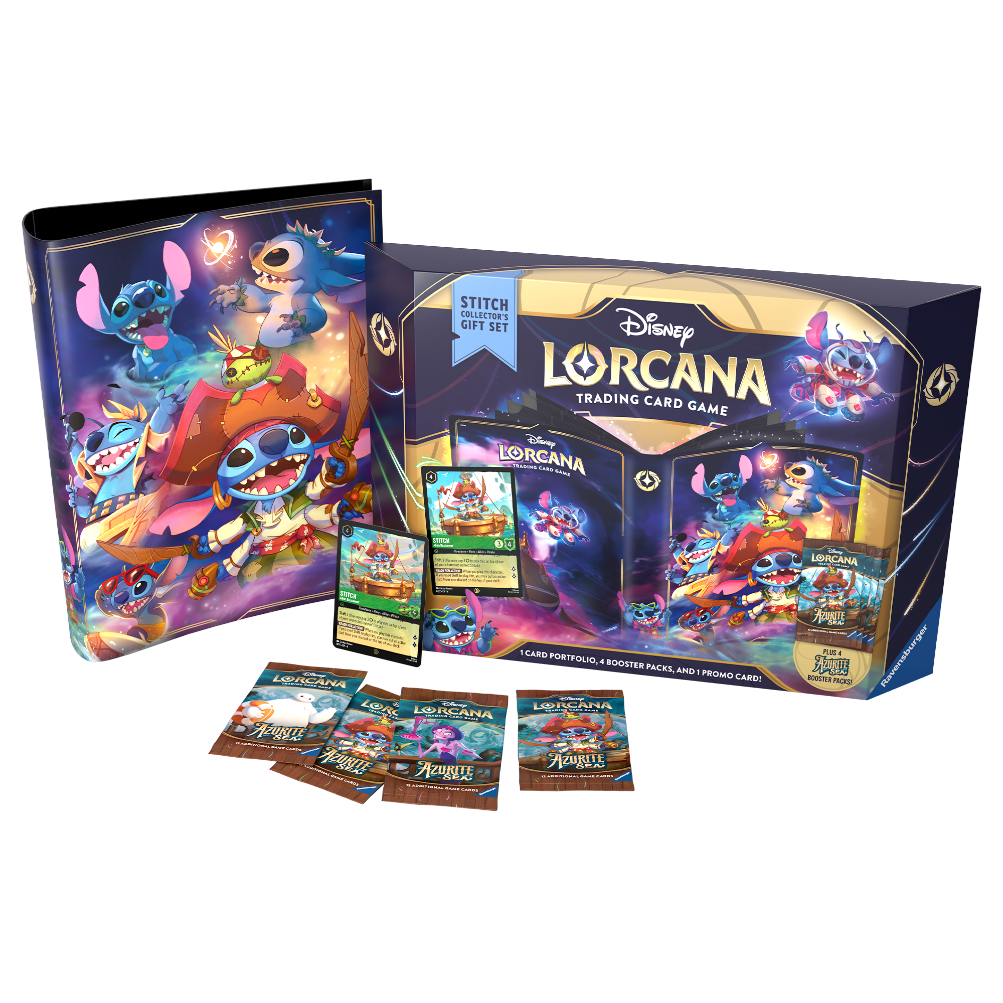 Lorcana Azurite Sea - Gift Set Stitch en Inglés