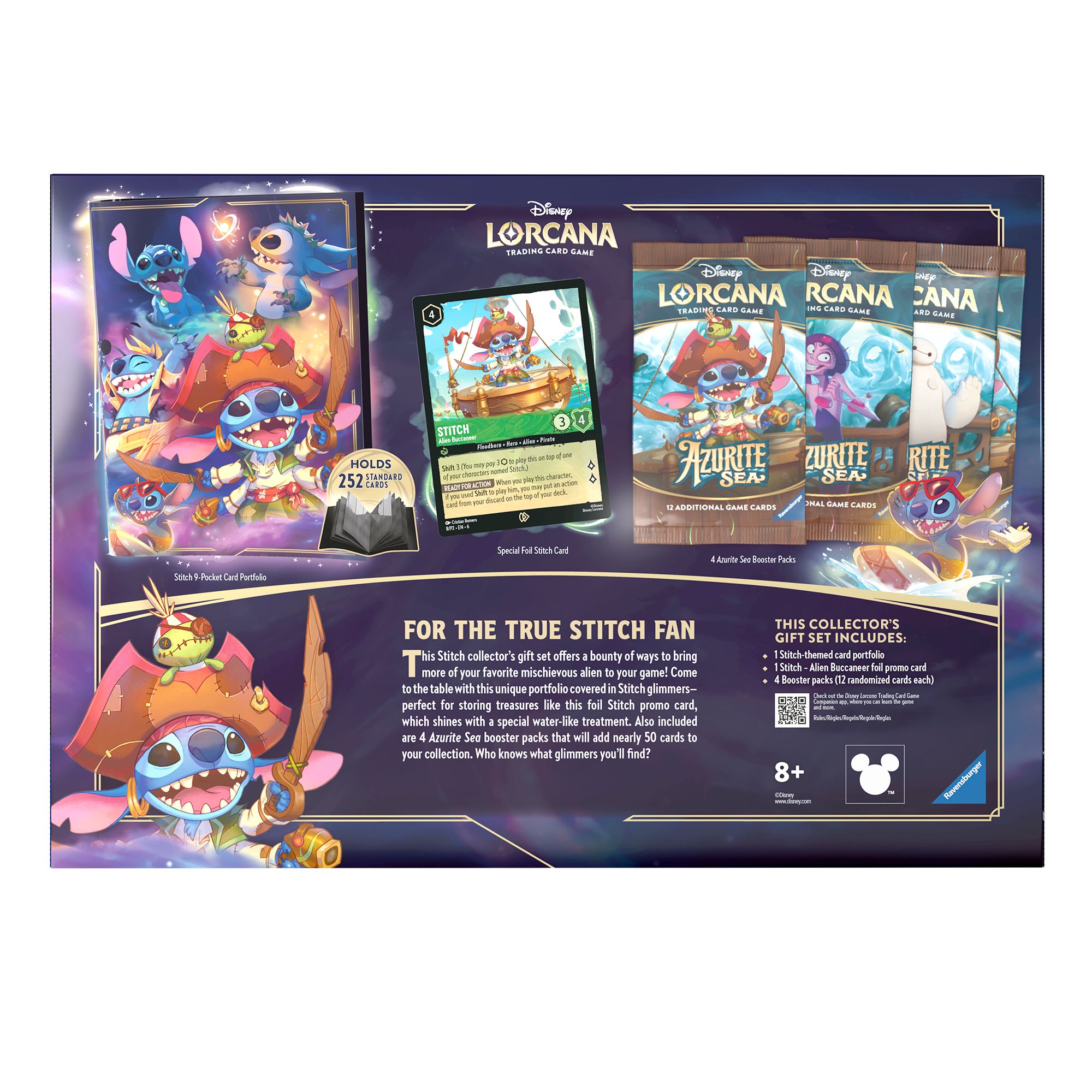 Lorcana Azurite Sea - Gift Set Stitch en Inglés