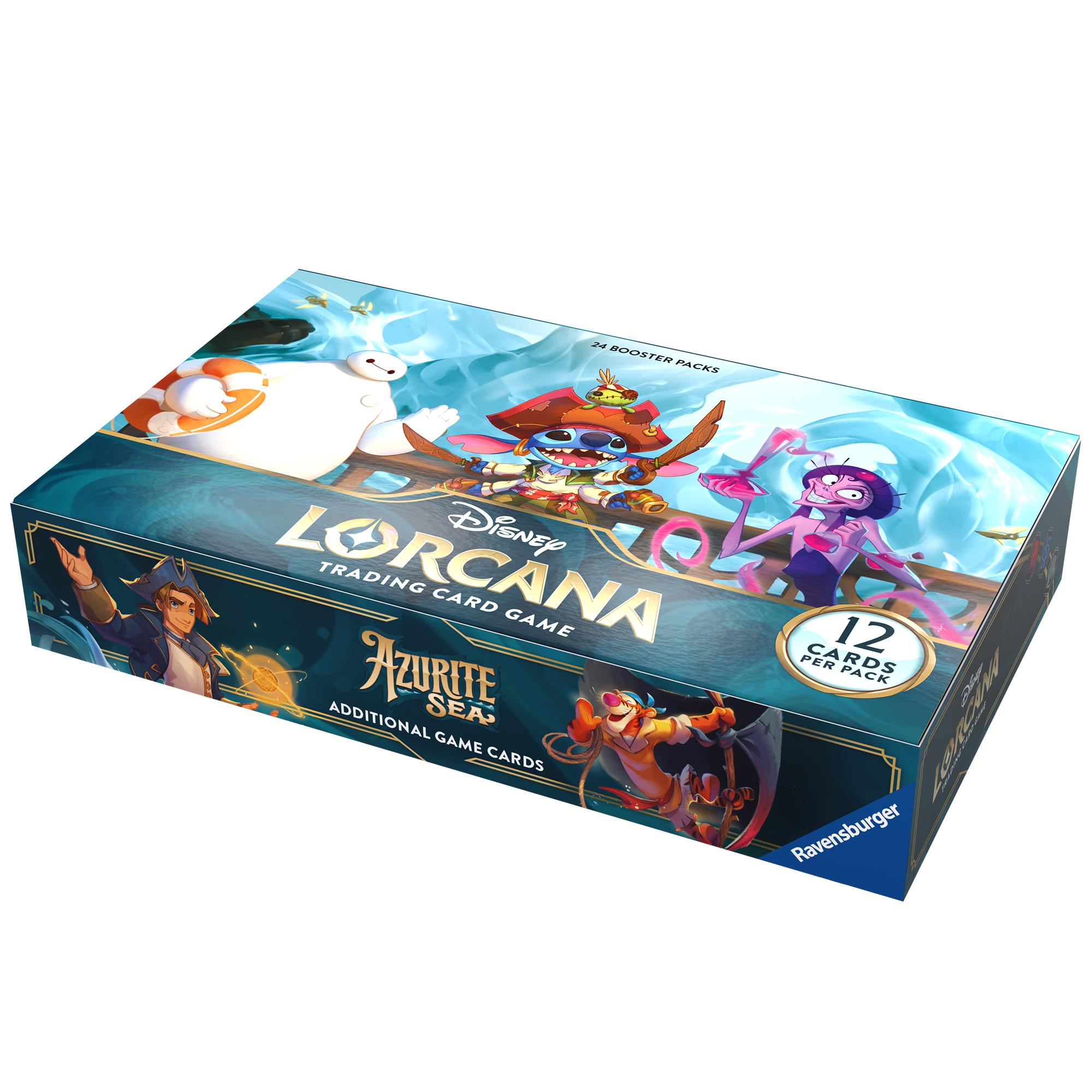 Lorcana Azurite Sea - Booster Display 24 pack en inglés