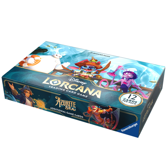 Lorcana Azurite Sea - Booster Display 24 pack en inglés