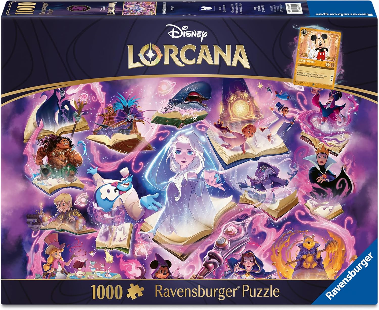 Rompecabezas Ravensburger Disney Lorcana - Amatista (morado)