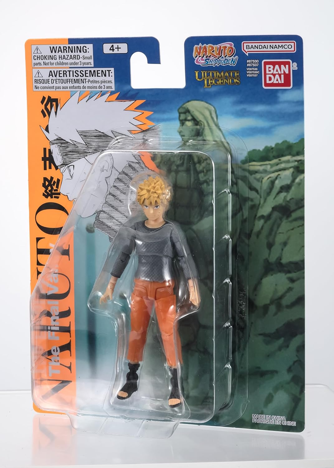 Bandai Ultimate Legends: Naruto Shippuden - Naruto Uzumaki Batalla Final Figura de Accion
