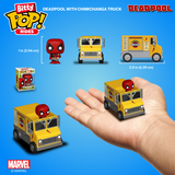 Funko Bitty Pop Ride: Marvel - Deadpool Con Carro De Chimichangas