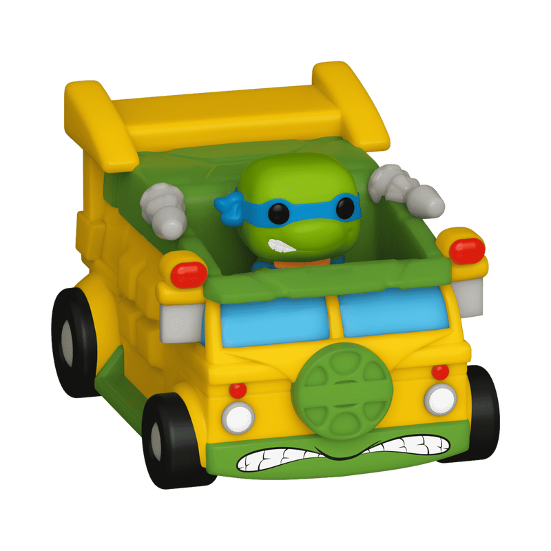 Funko Bitty Pop Ride: TMNT Tortugas Ninja - Leonardo Con Van