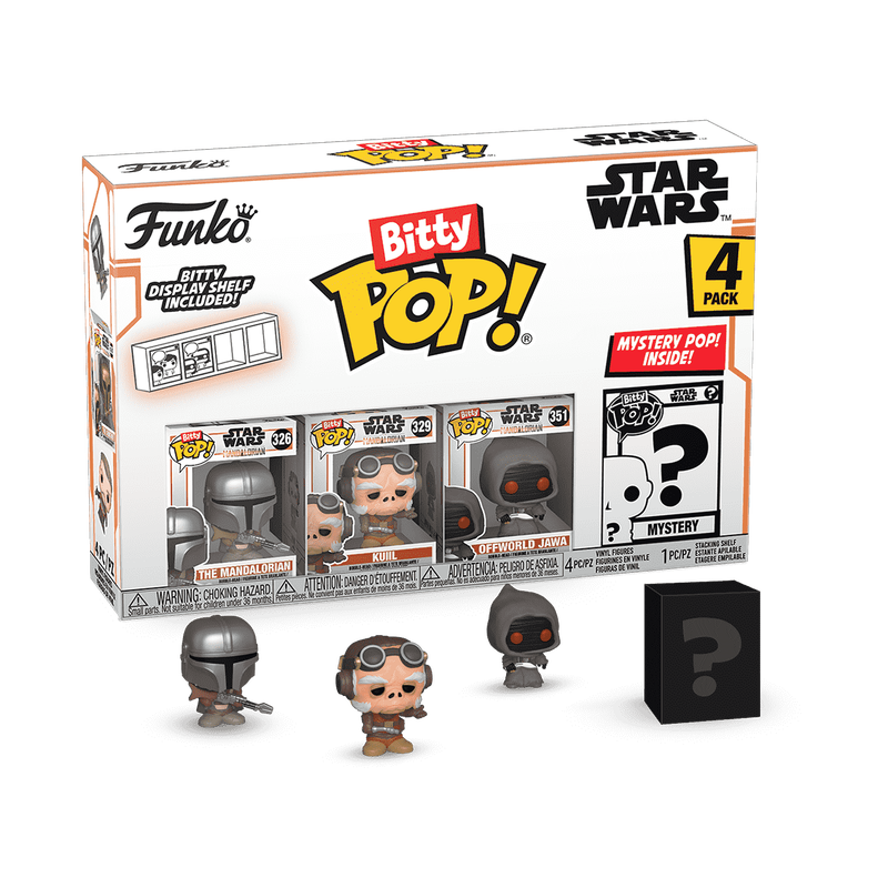 Funko Bitty Pop Star Wars The Mandalorian - 4 pack