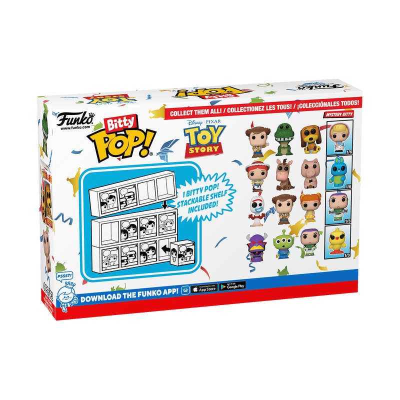 Funko Bitty Pop Disney Pixar Toy Story - Buzz Lightyear 4 pack