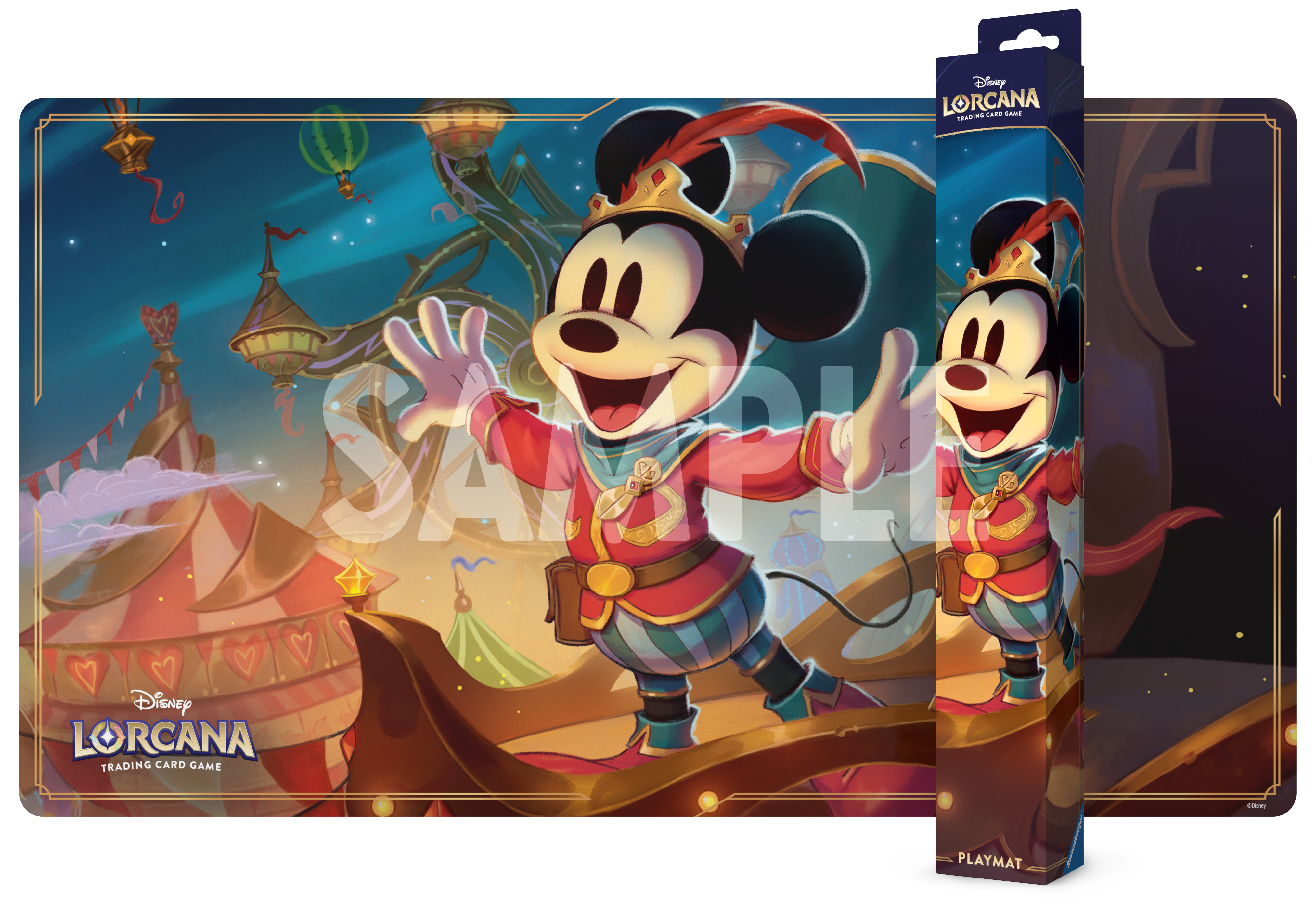 Lorcana Whispers in the Well - playmat Mickey Mouse