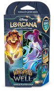Lorcana Whispers in the Well - deck Simba y Megara