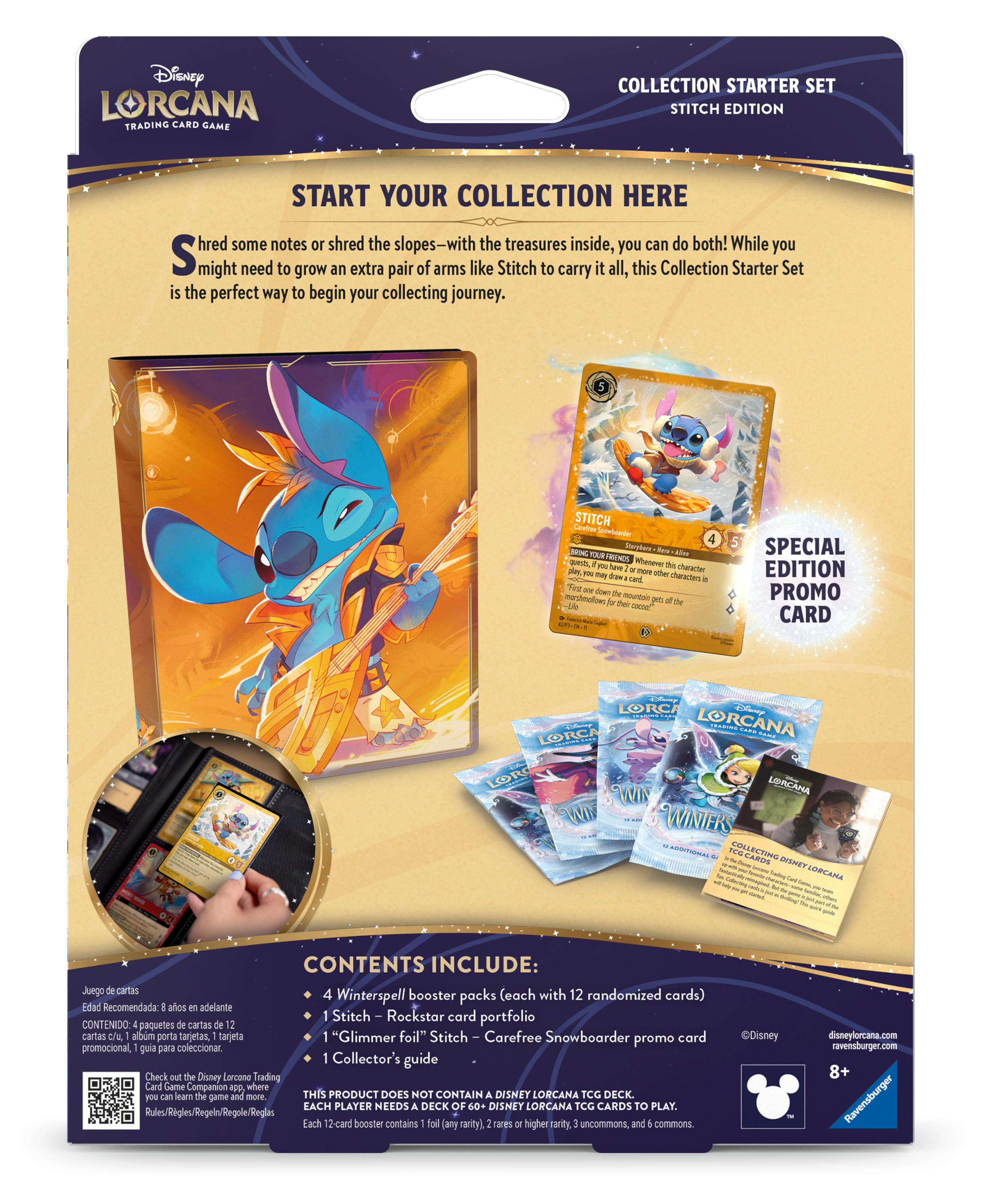 Lorcana Winterspell Collection Starter Set Stitch