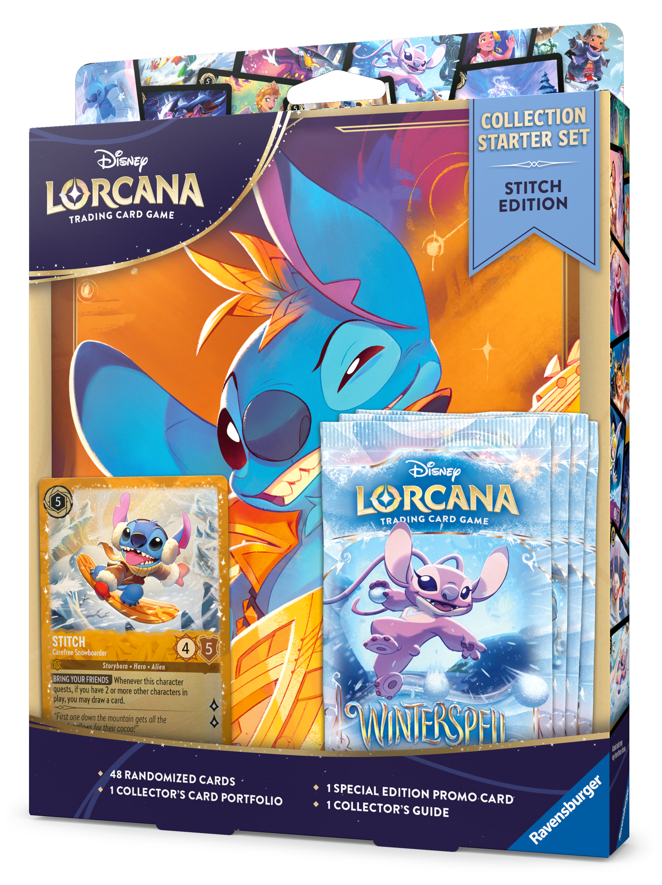 Lorcana Winterspell Collection Starter Set Stitch