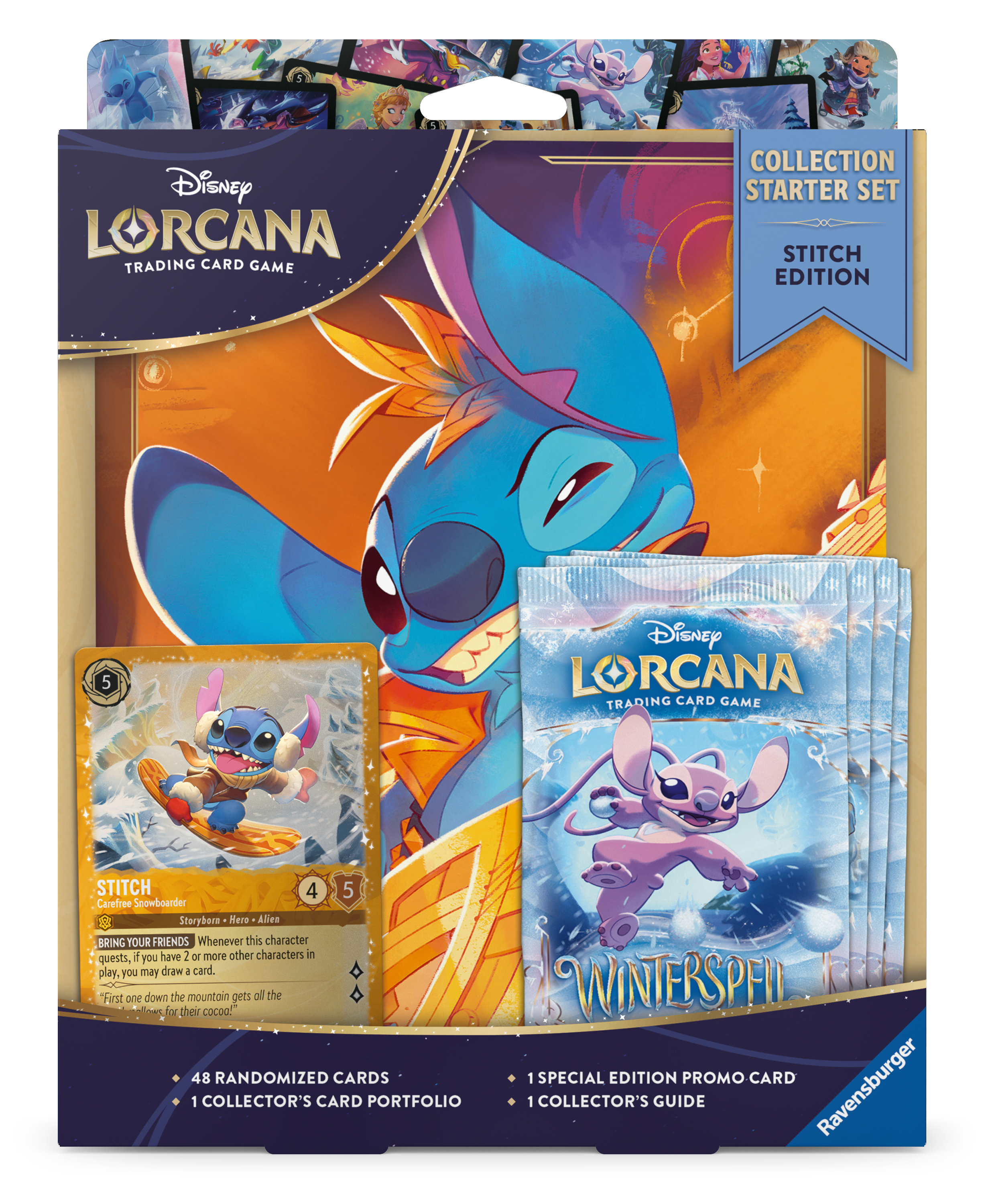 Lorcana Winterspell Collection Starter Set Stitch