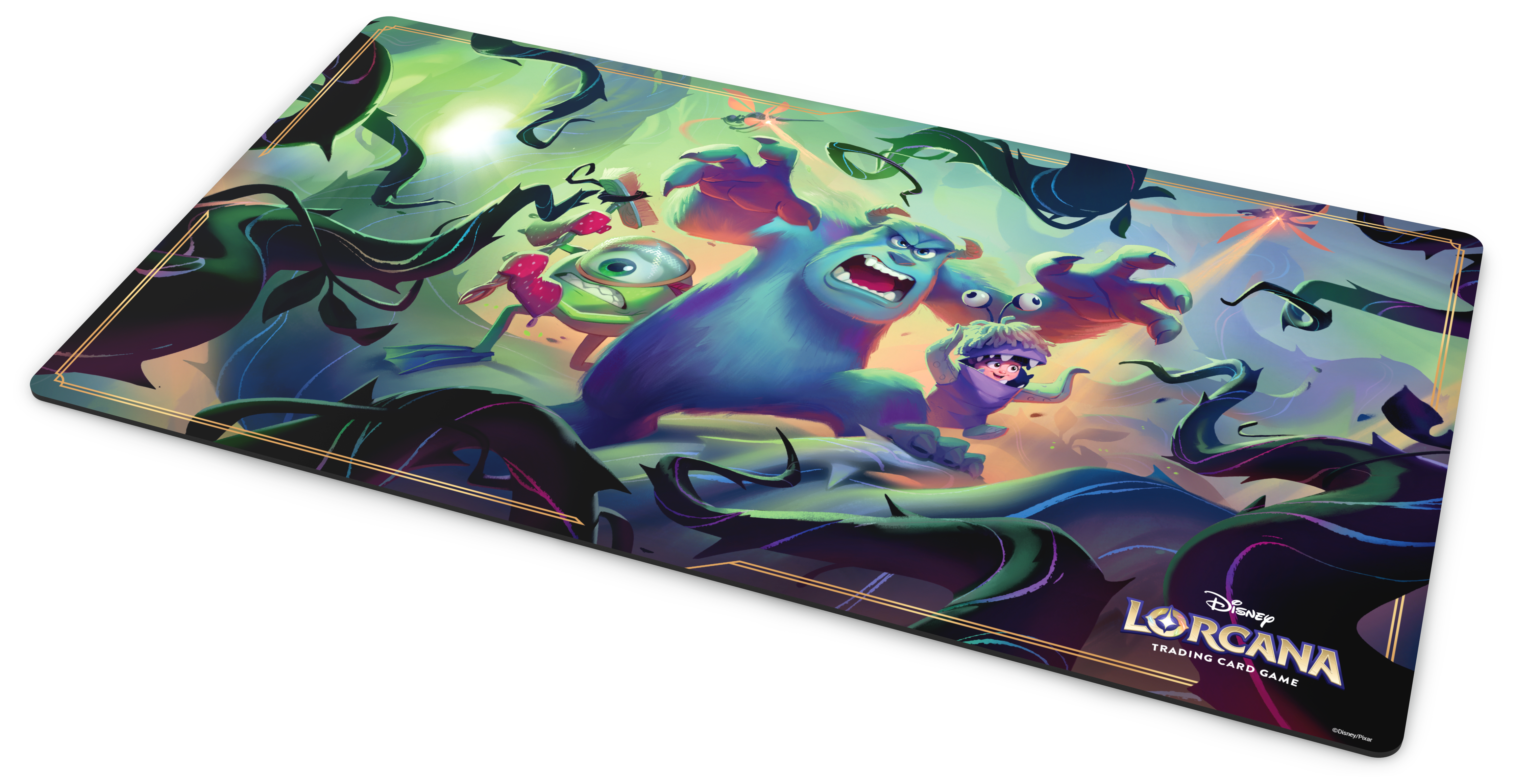 Disney Lorcana Attack of the Vine - playmat Monsters Inc