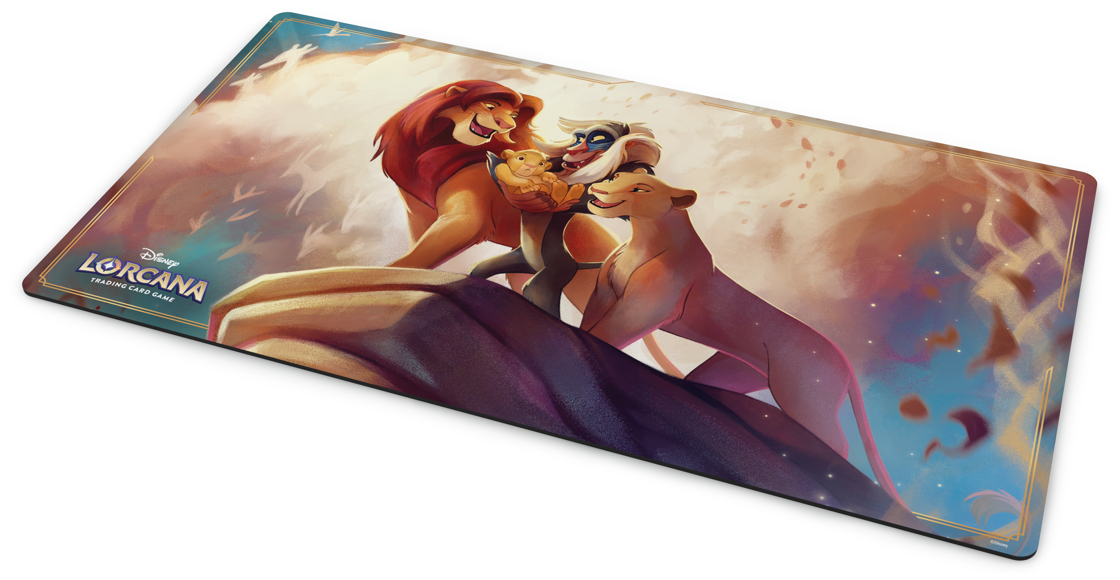 Disney Lorcana Attack of the Vine - playmat Rey Leon