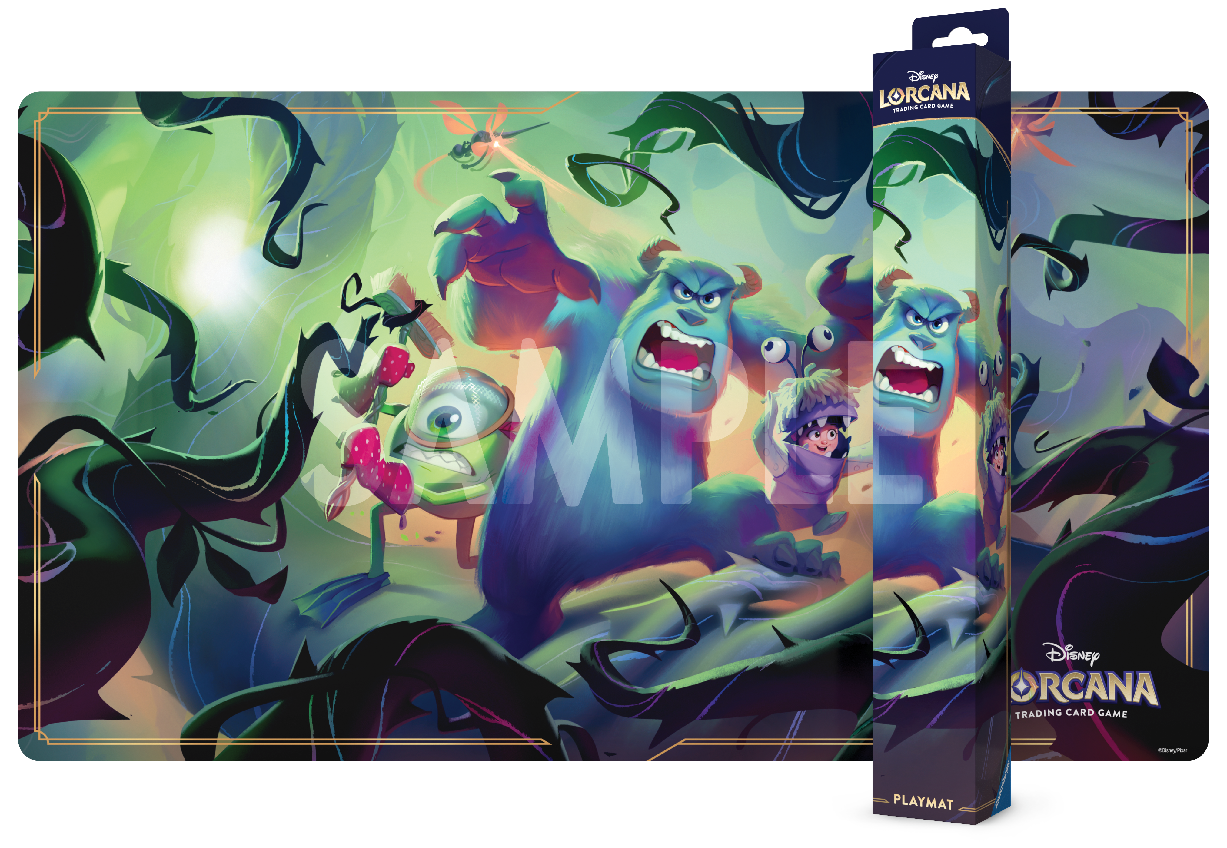 Disney Lorcana Attack of the Vine - playmat Monsters Inc