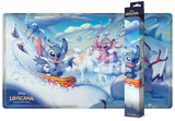 Disney Lorcana Hyperia City - playmat Stitch y Angel